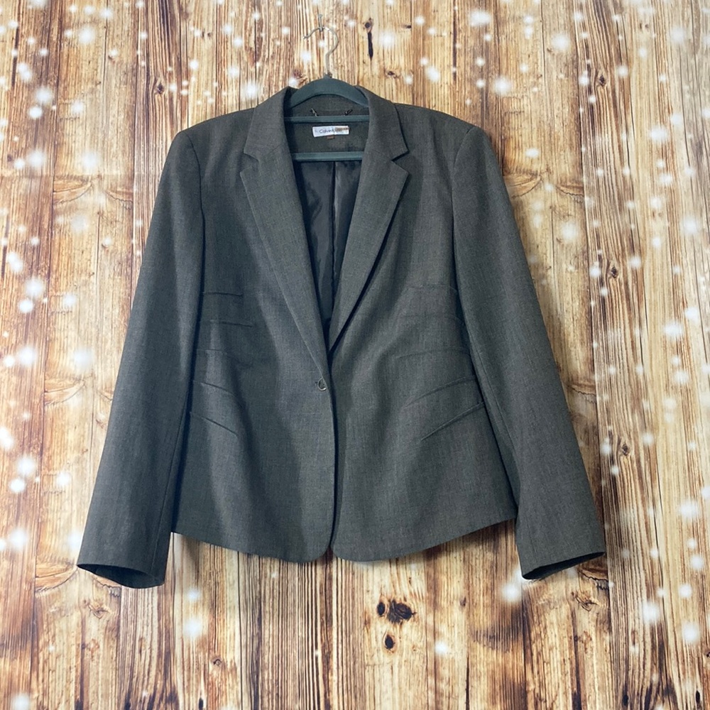 Calvin Klein fitted blazer